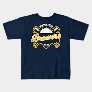 Brewers Baseball Kids T-Shirt